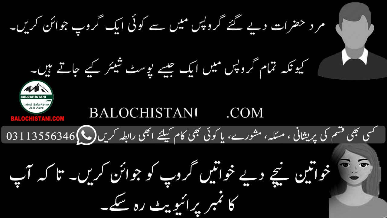 Balochistan Jobs Whatsapp Group Link 2026 Guidance Image